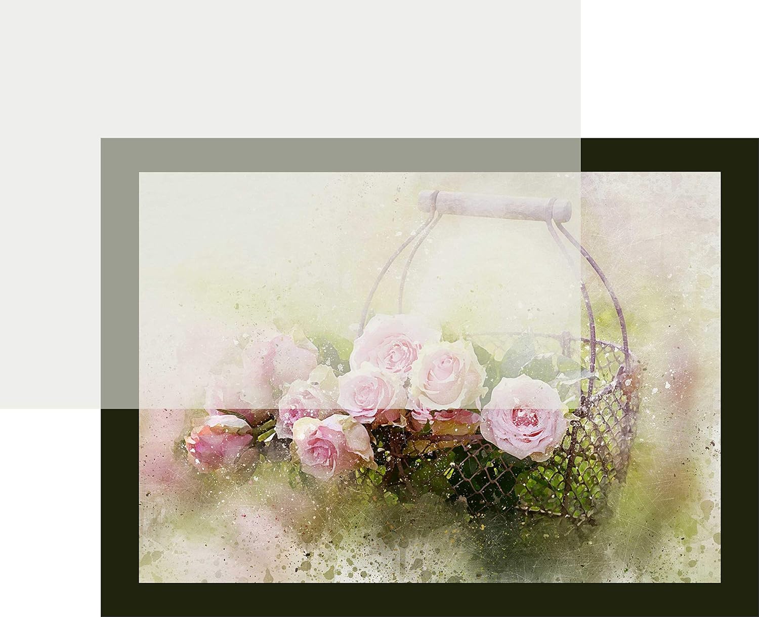 100 Soft Off-White Translucent 17# Thin Sheets - 5" X 7" (5X7 Inches) Photo|Card|Frame Size - 17 lb/Pound Light Weight Fine Quality Paper - Tracing, Fun or Formal Use - Not a Clear Transparent
