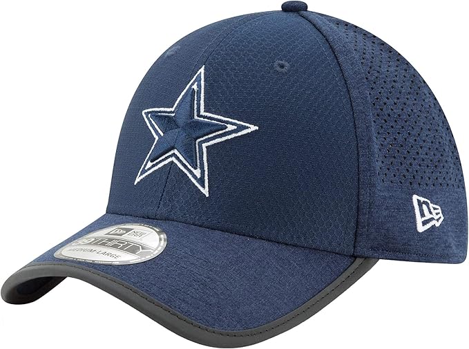 dallas cowboys new era mens white training 39thirty cap