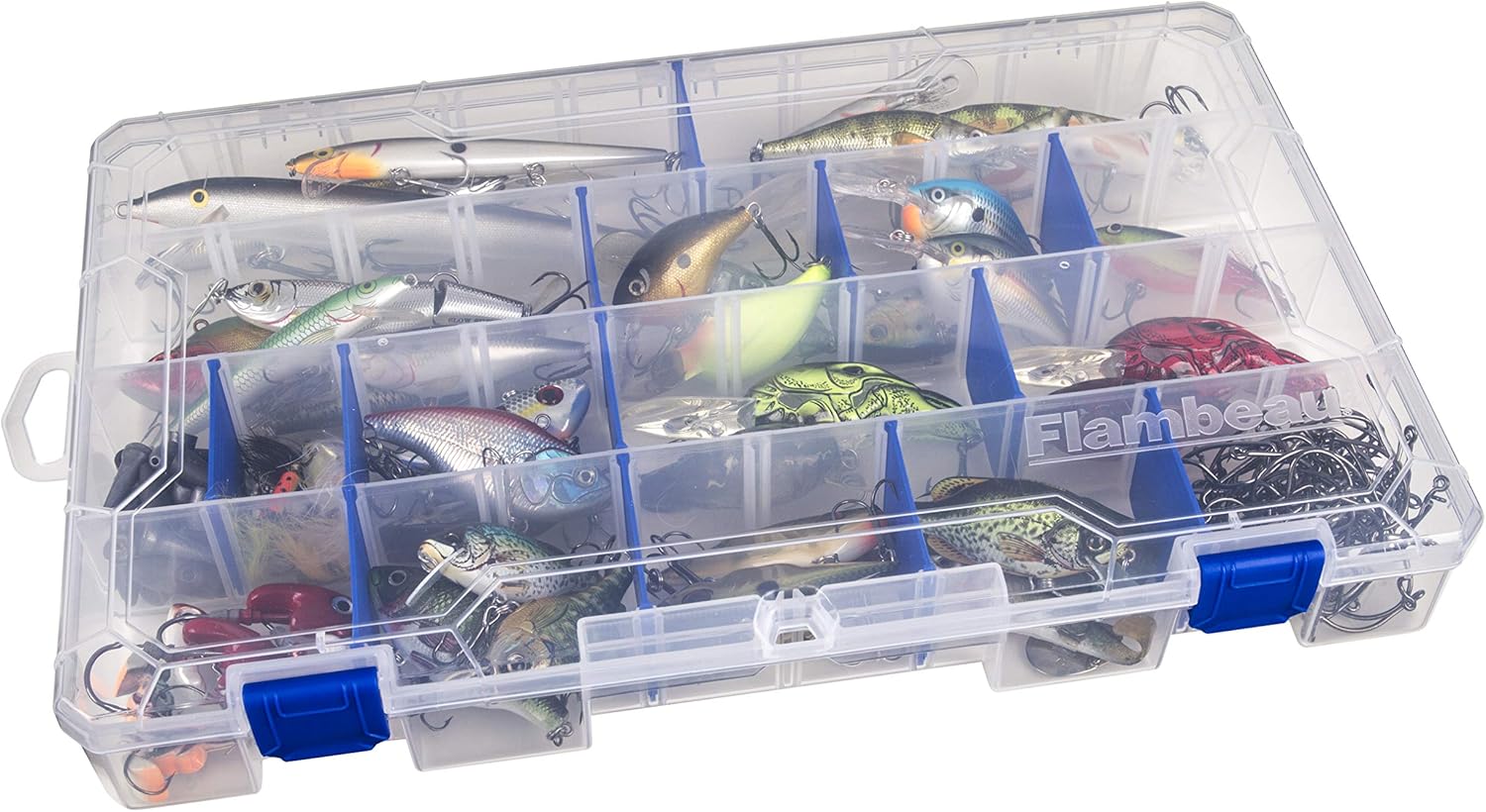 Flambeau Outdoors 5007 Tuff Tainer - 36 Compartments (Includes (18) Zerust Dividers): Sports & Outdoors