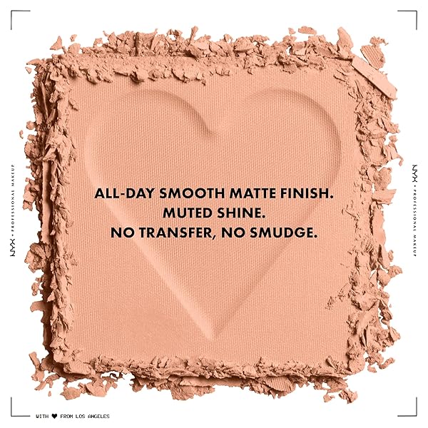 NYX PROFESSIONAL MAKEUP CAN’T STOP WON’T STOP MATTIFYING PRESSED POWDER – BRIGHT PEACH