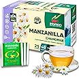 Chamomile Tea 25 Herbal Teabags of Te De Manzanilla Natural Dried Camomile Tea from Peru by Hanan