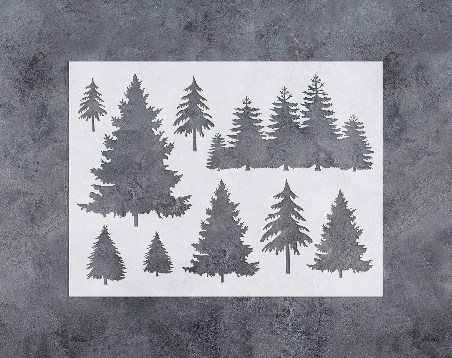 GSS Designs Tree Decor Stencil Large Tree Stencil (12x16 Inch) for