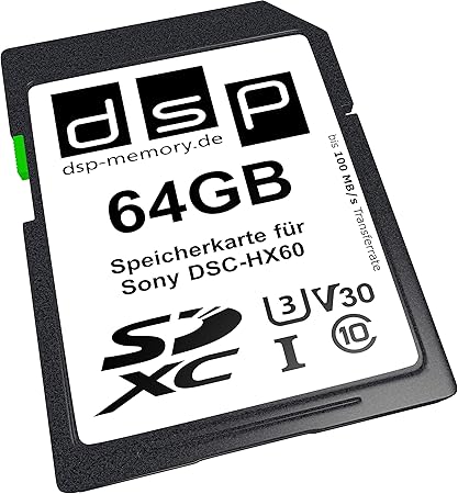 64go Professional Taille V30 Carte Memoire Pour Appareil Photo