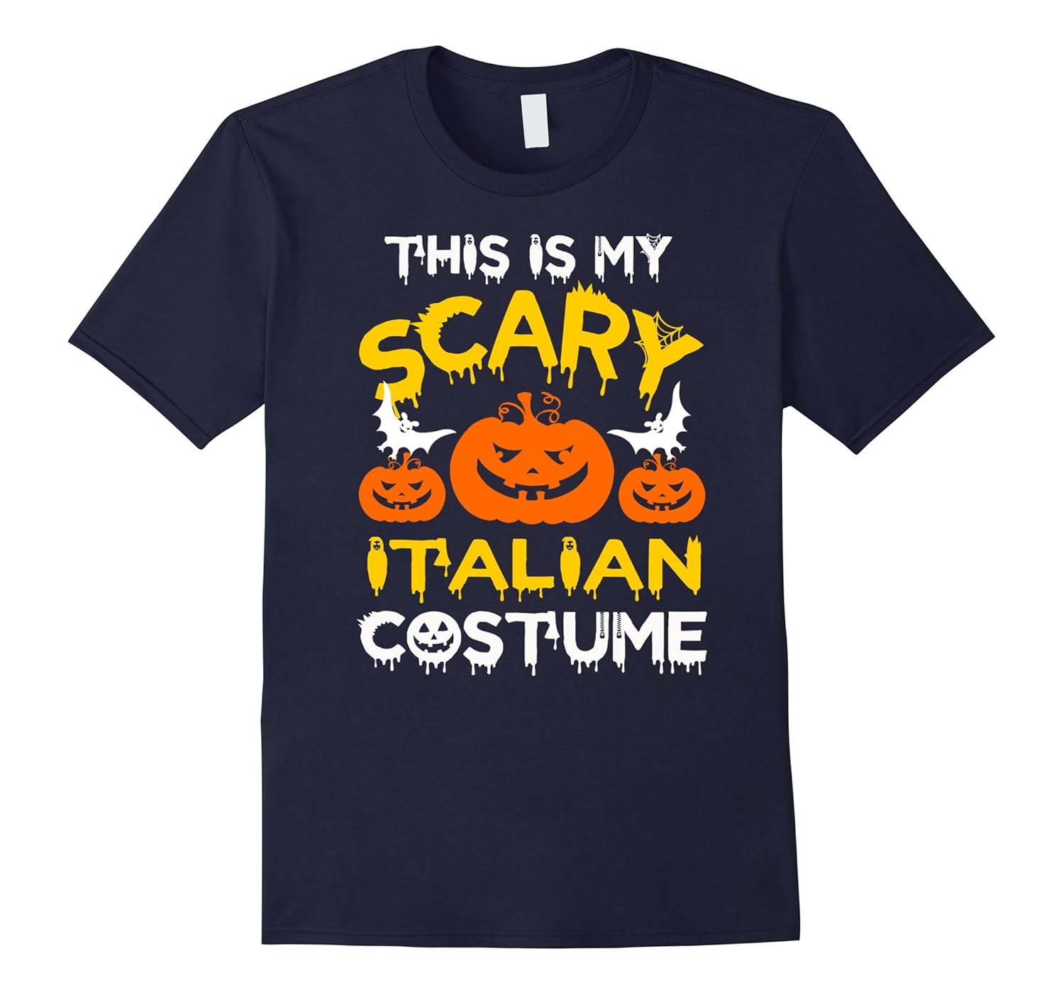 This is My Scary Italian Costume Halloween T-shirt-ANZ