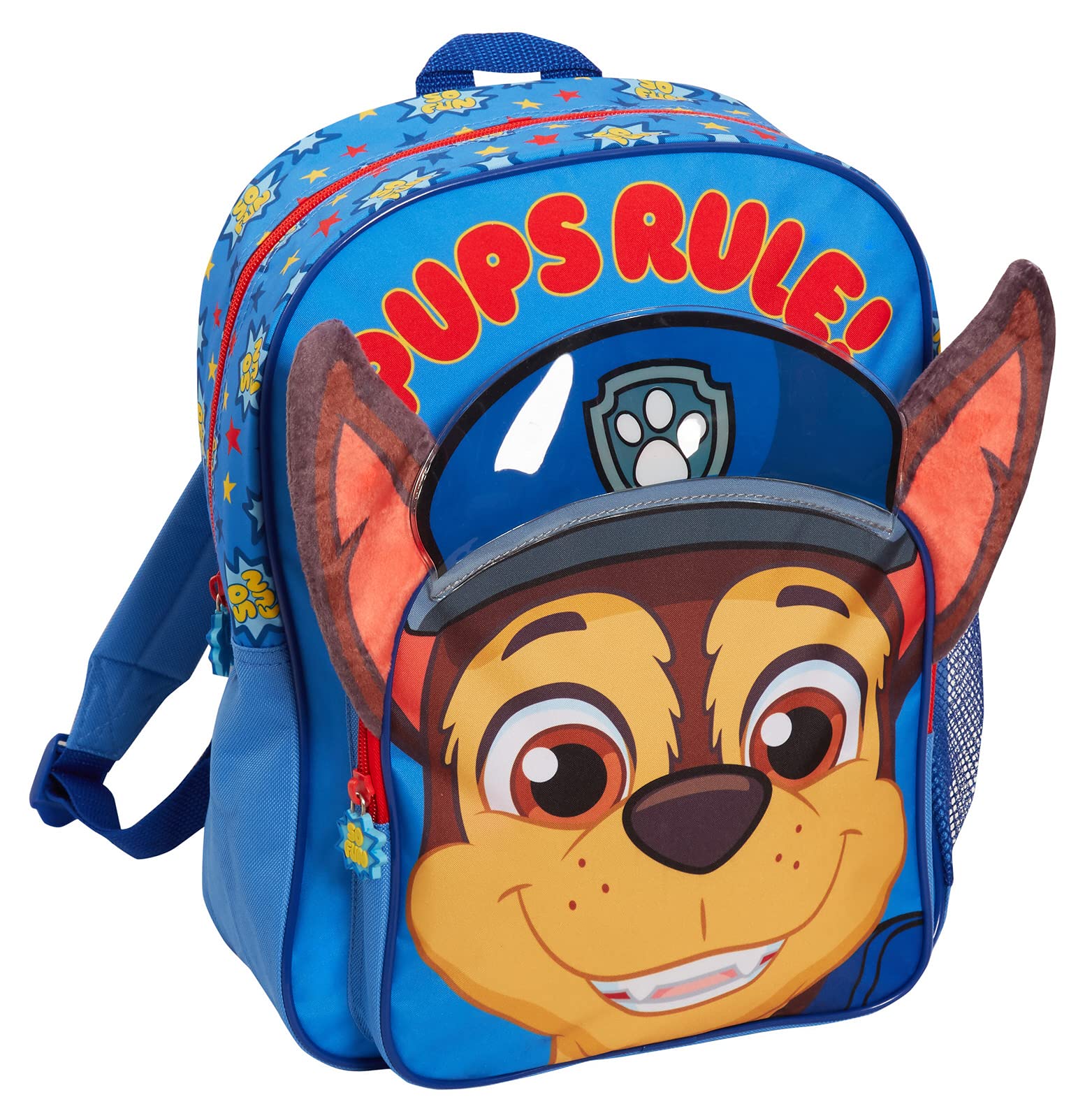 Paw Patrol Backpack For Boys Large Chase School Nursury Rucksack Travel Bag with Drinks Holder