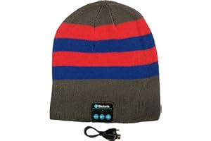 Wireless Bluetooth 4.1 Unisex Beanie with Hands-Free Easy Connect Technology | Ultra-Comfort Knit with Built-in HD Stereo Spe