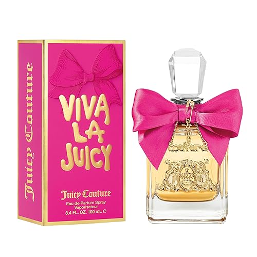 Juicy Couture Viva La Juicy Eau de Parfum Spray, 100ml, Amber Gourmand Fruity Fragrance, Luxury Perfume for Women