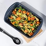 Russell Hobbs Nightfall Stone 38 cm Roasting Pan Non-Stick Deep Baking Tray view 3