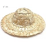 6 inch straw hats