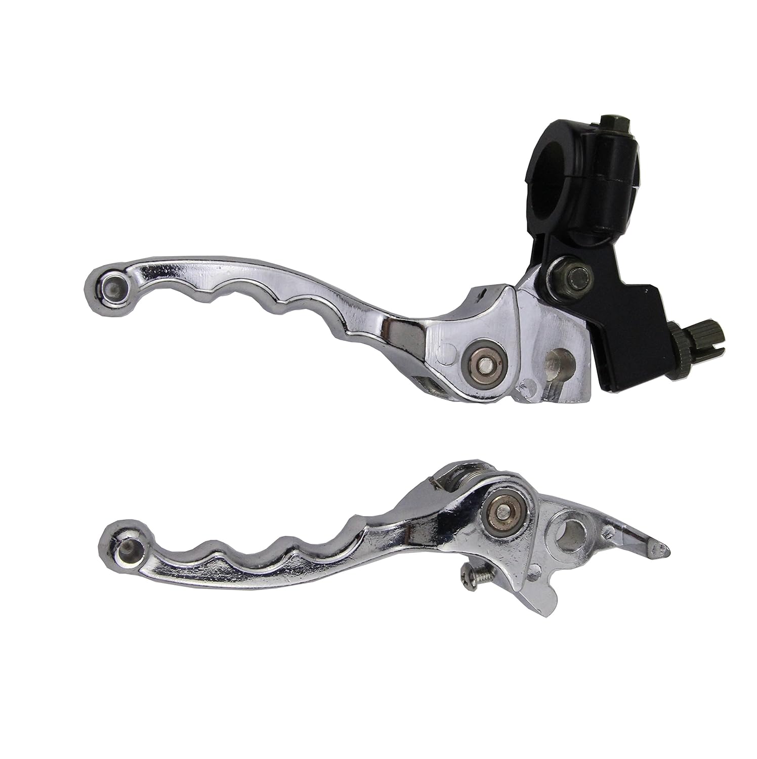 Pit Dirt Bike Pitbike Chrome Brake Lever Clutch 110cc 125cc 140cc Motor