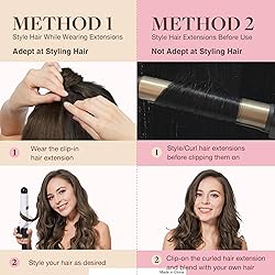 GOO GOO Clip in Hair Extensions Real Human