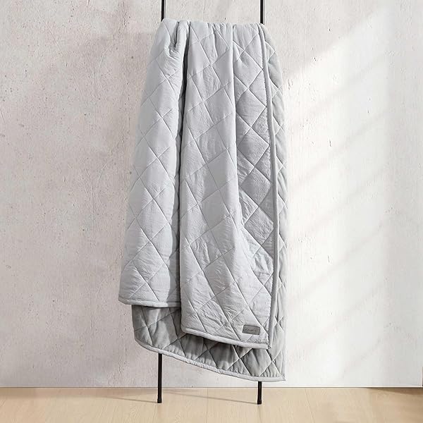 EDDIE BAUER – QUEEN SIZE BLANKET, SOFT & REVERSIBLE PLUSH BED BLANKET, BRUSHED FOR EXTRA SOFTNESS WITH A PLUSH SMOOTH TEXTURE, THROW BLANKET FOR COUCH OR BED (CLASSIC SOLID GREY)