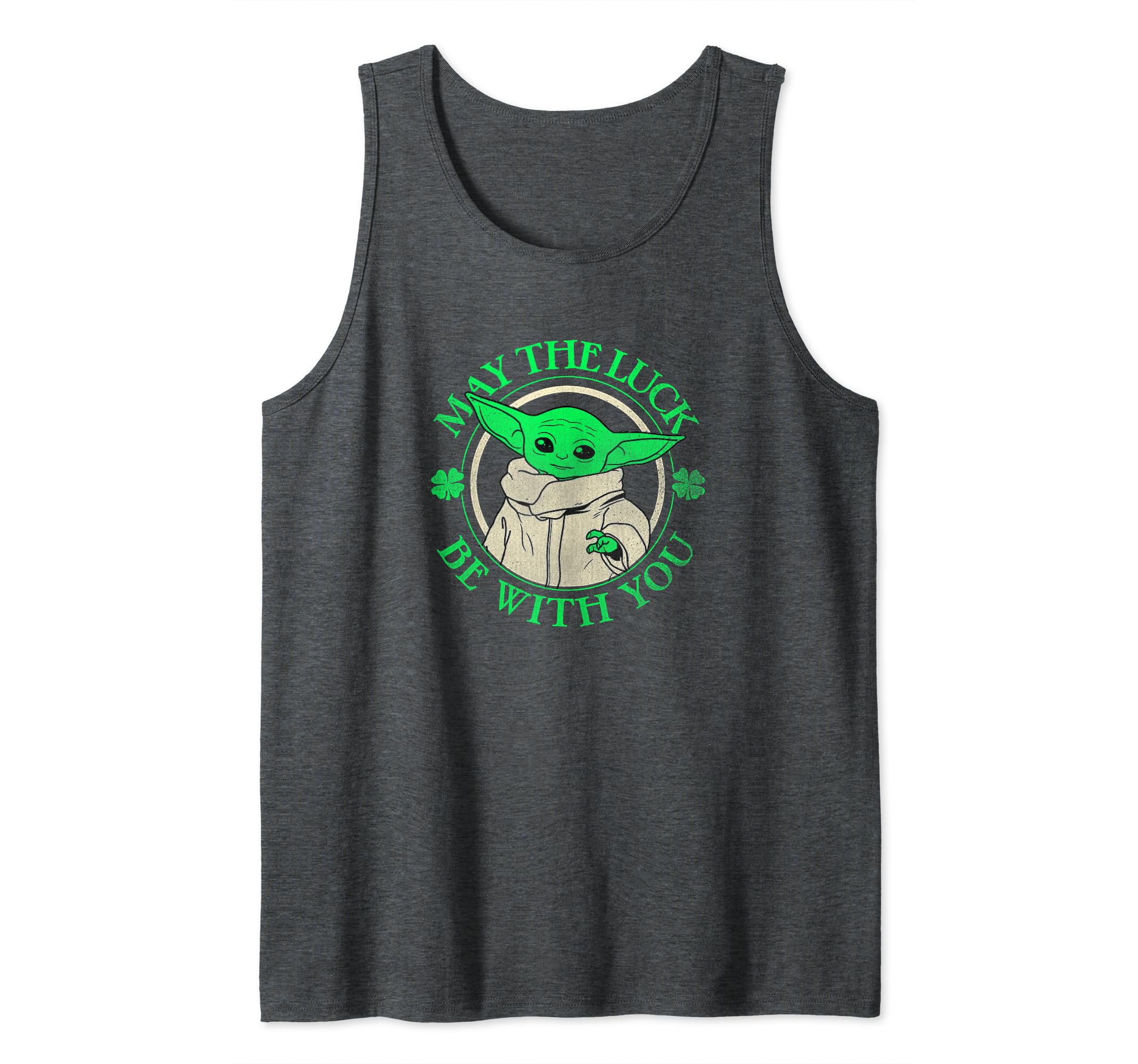 Star Wars St. Patrick's Day Grogu May The Luck Be With You Tank Top