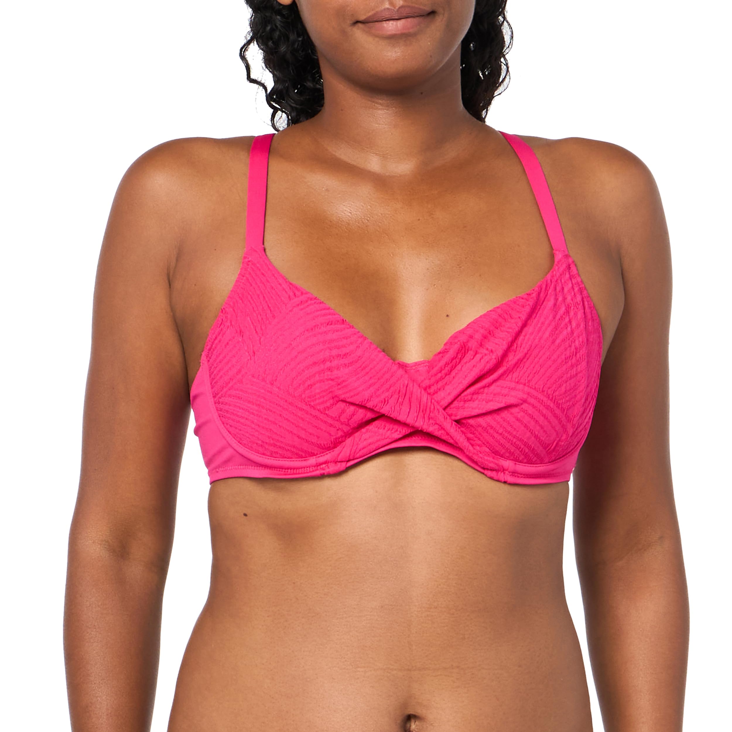 Fantasie Ottawa Wrap Full Cup Bikini Top, 34D, Freesia