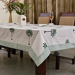Ridhi -Green Palm 80x120 Inches Rectangle