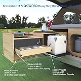 VADANIA 500mm Ultra Heavy Duty Drawer Runners with Lock Pair view 6
