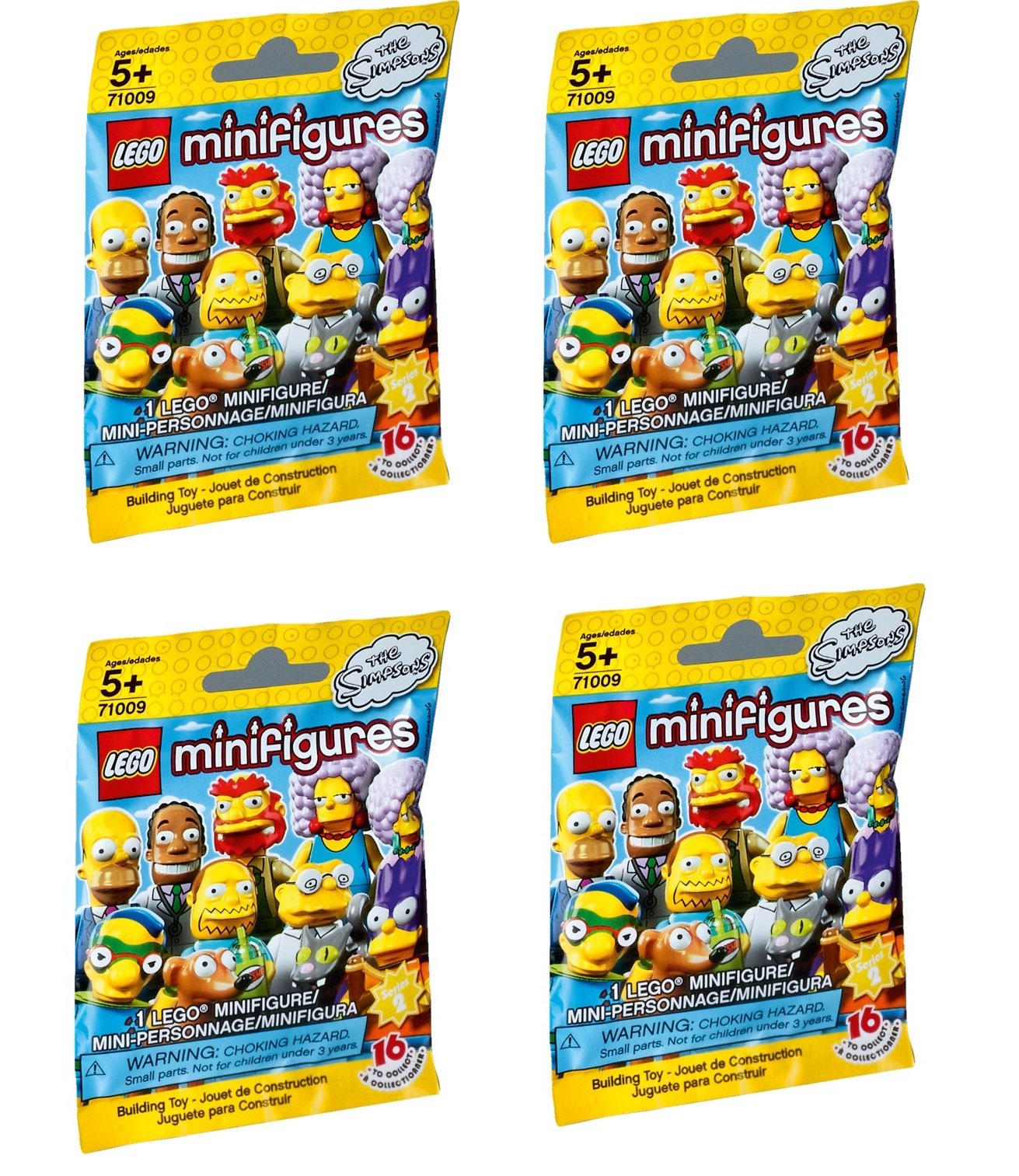 LEGO Minifigures The Simpsons Series 2 - Random 4 Packs (71009)