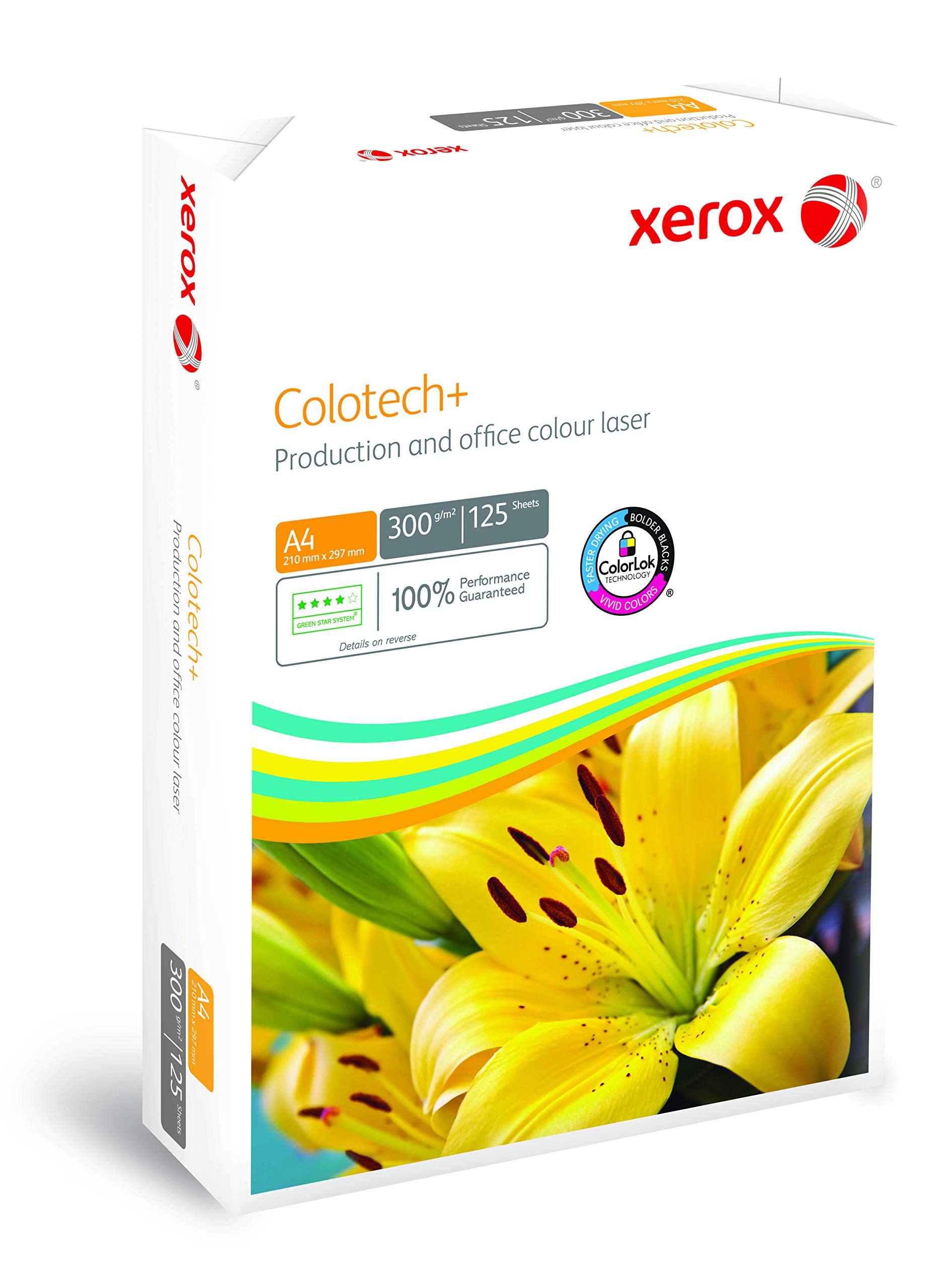 Xerox Colotech+ Premium Quality Paper 300gsm A4 White 125 Sheets