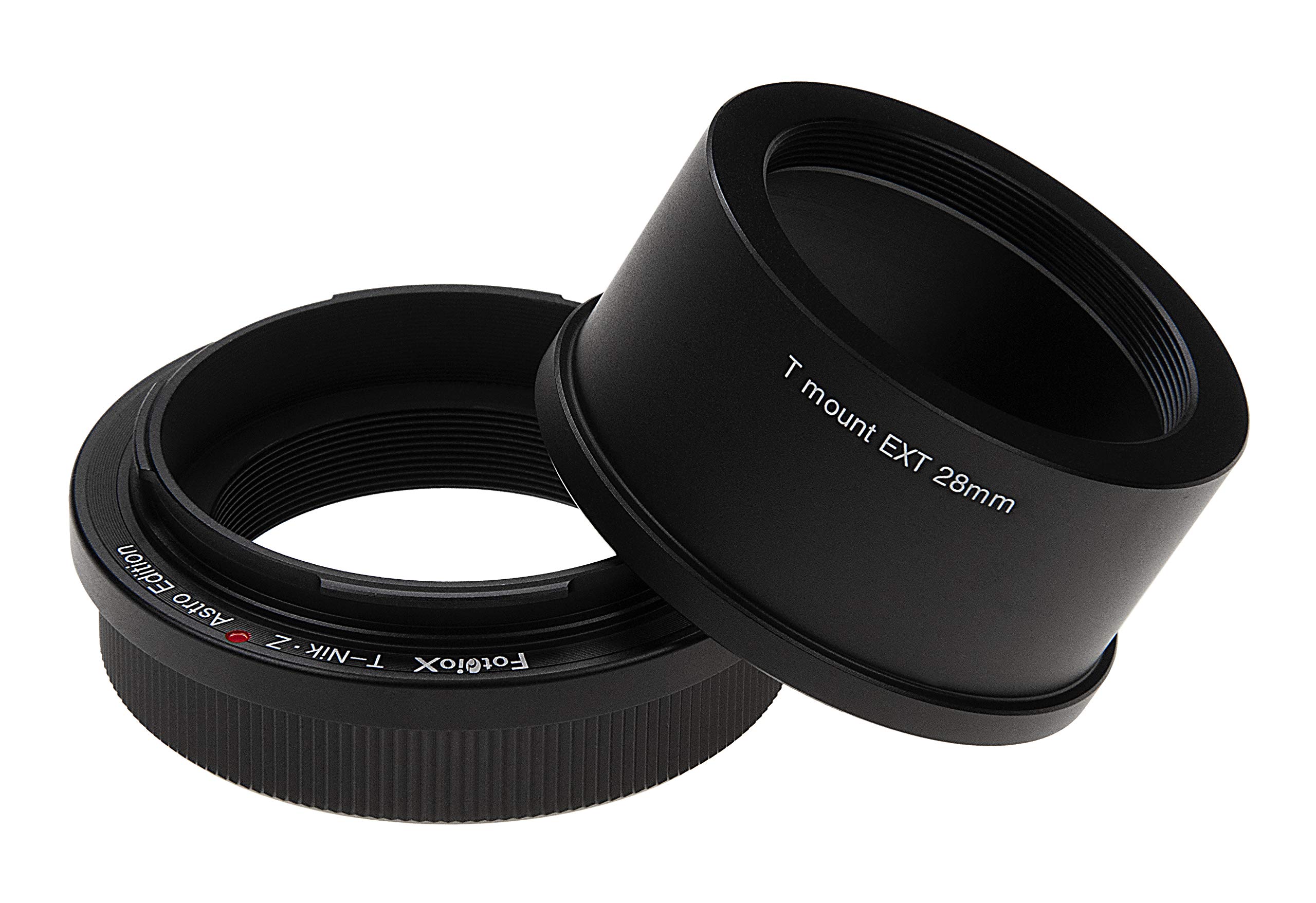 Fotodiox Lens Mount Astro Adapter Compatible with T-Mount (T/T-2) Screw Mount Telescopes to Nikon Z-Mount Mirrorless Camera Bodies for Astronomy