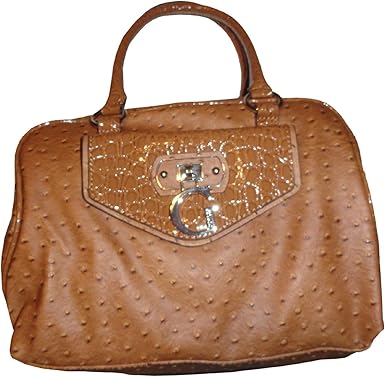 orange guess purse