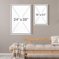MUDECOR Framed Canvas Print Wall Art Set Blue Jay