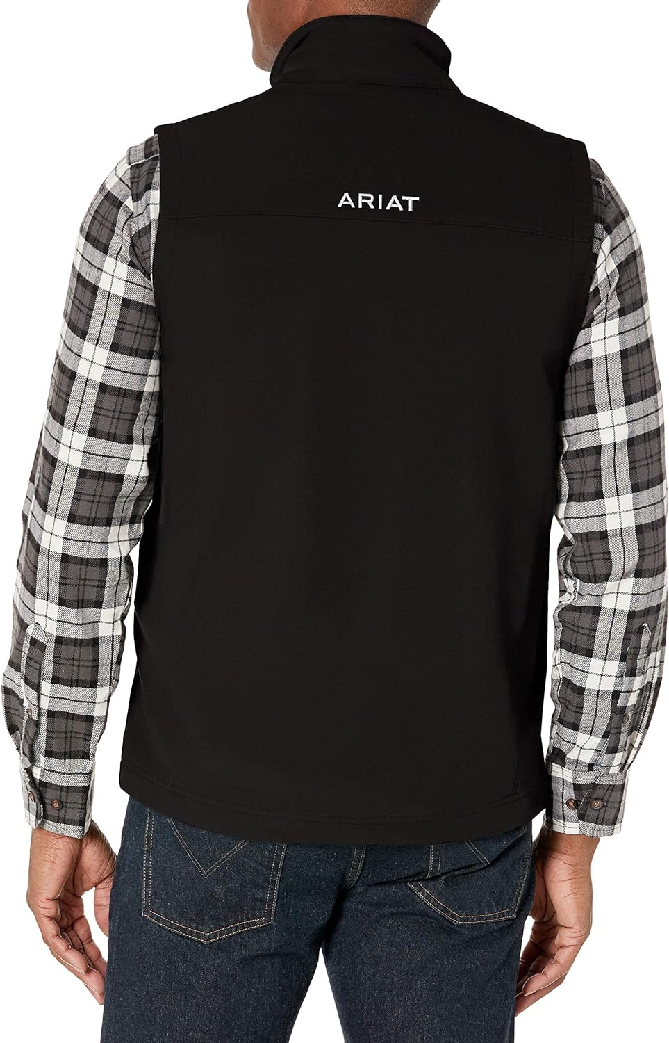 ARIAT Men's Vernon 2.0 Softshell Vest at  Men’s Clothing store