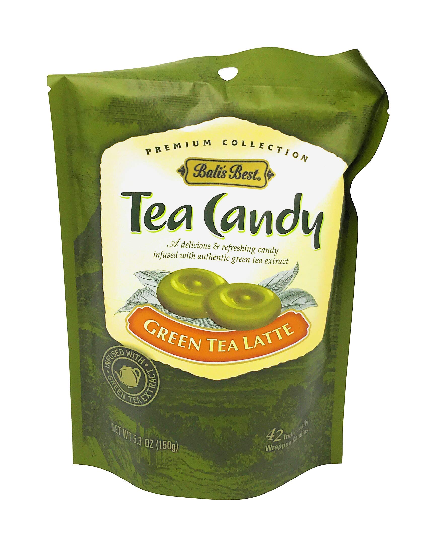 Bali's Best Green Tea Latte Candy 42 pieces 5.3 Oz Buy Online in Japan at Desertcart