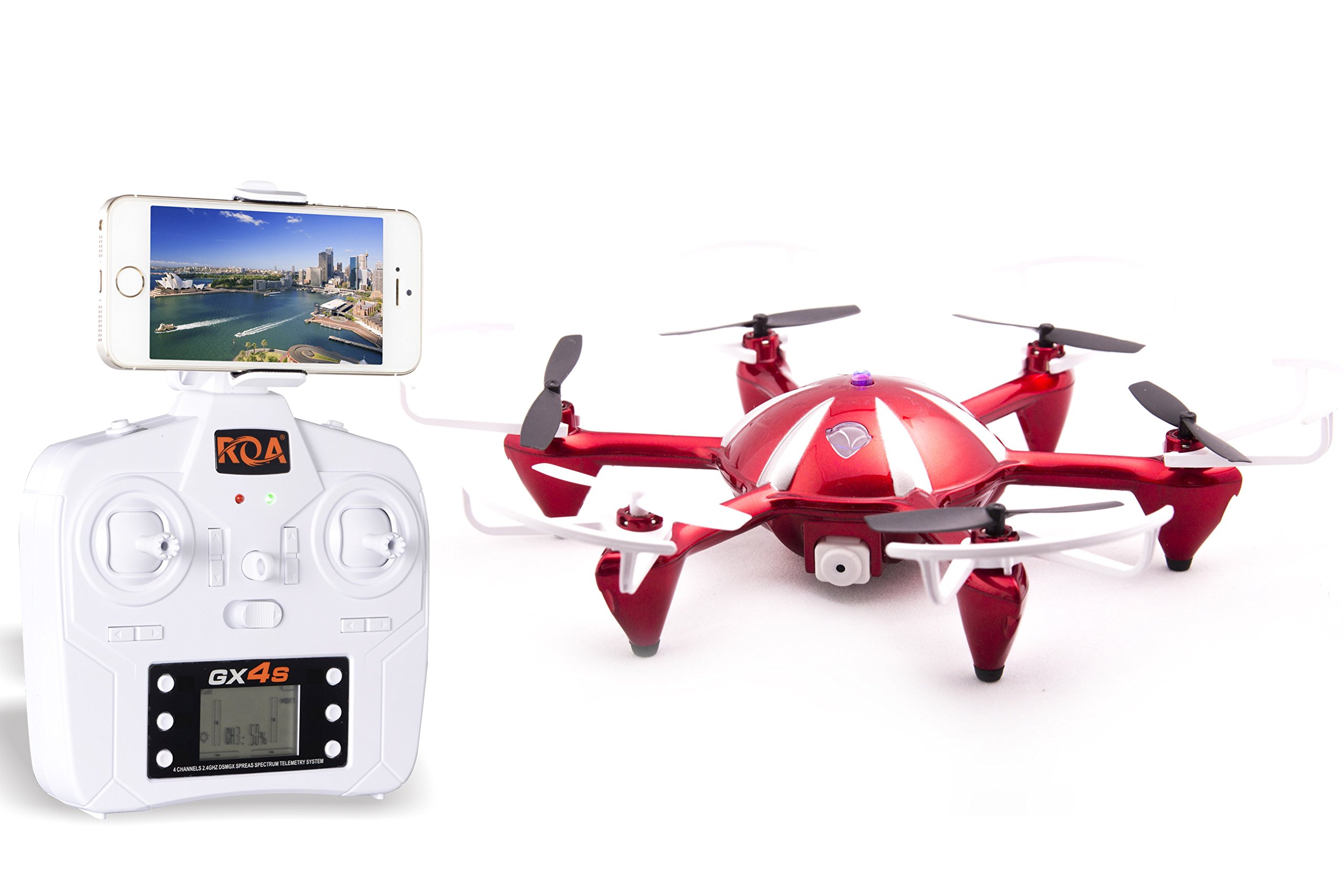 65drones Alien X6 Pro 2.4G 4CH 6 Axis RC Hexacopter Drone for Beginner with 2MP Camera RTF in Headless Mode