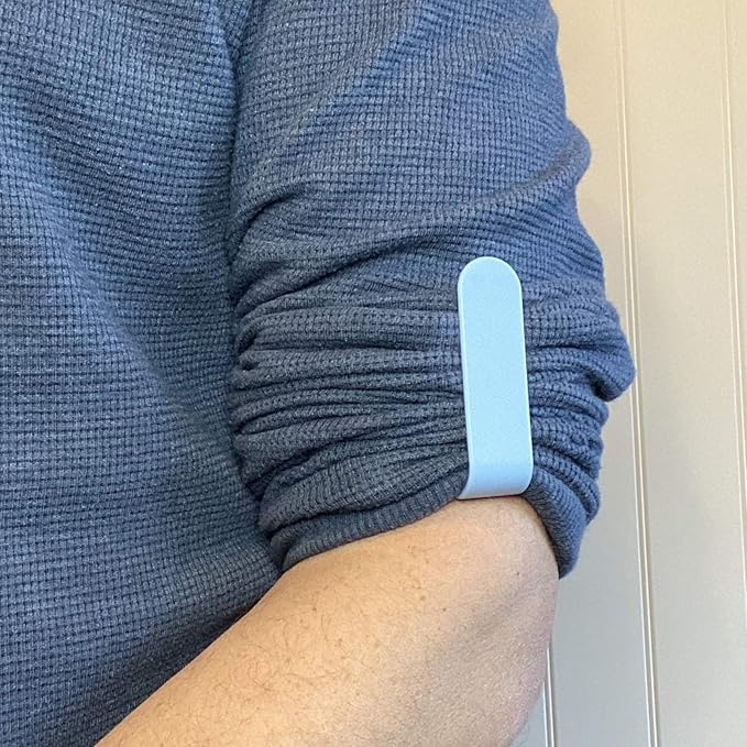 CLIP4GOOD Sleeve Clips for Rolled Sleeves Sleeve Clips to Secure