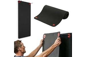 SPRI Hanging Exercise Mat, Fitness & Yoga Mat for Group Fitness Classes, Commercial Grade Quality with Reinforced Holes