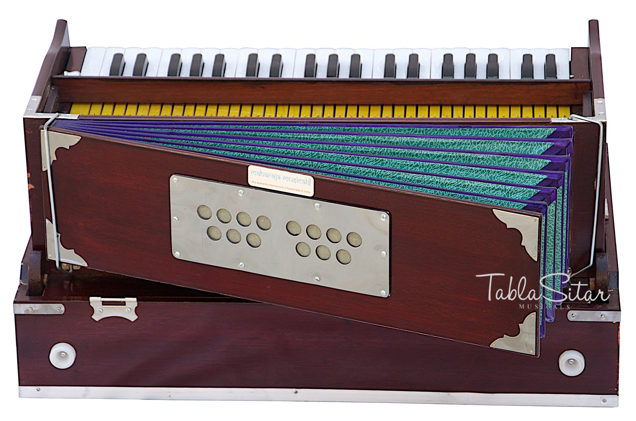 Maharaja Musicals, Folding Harmonium Instrument, In USA, 9 Stops