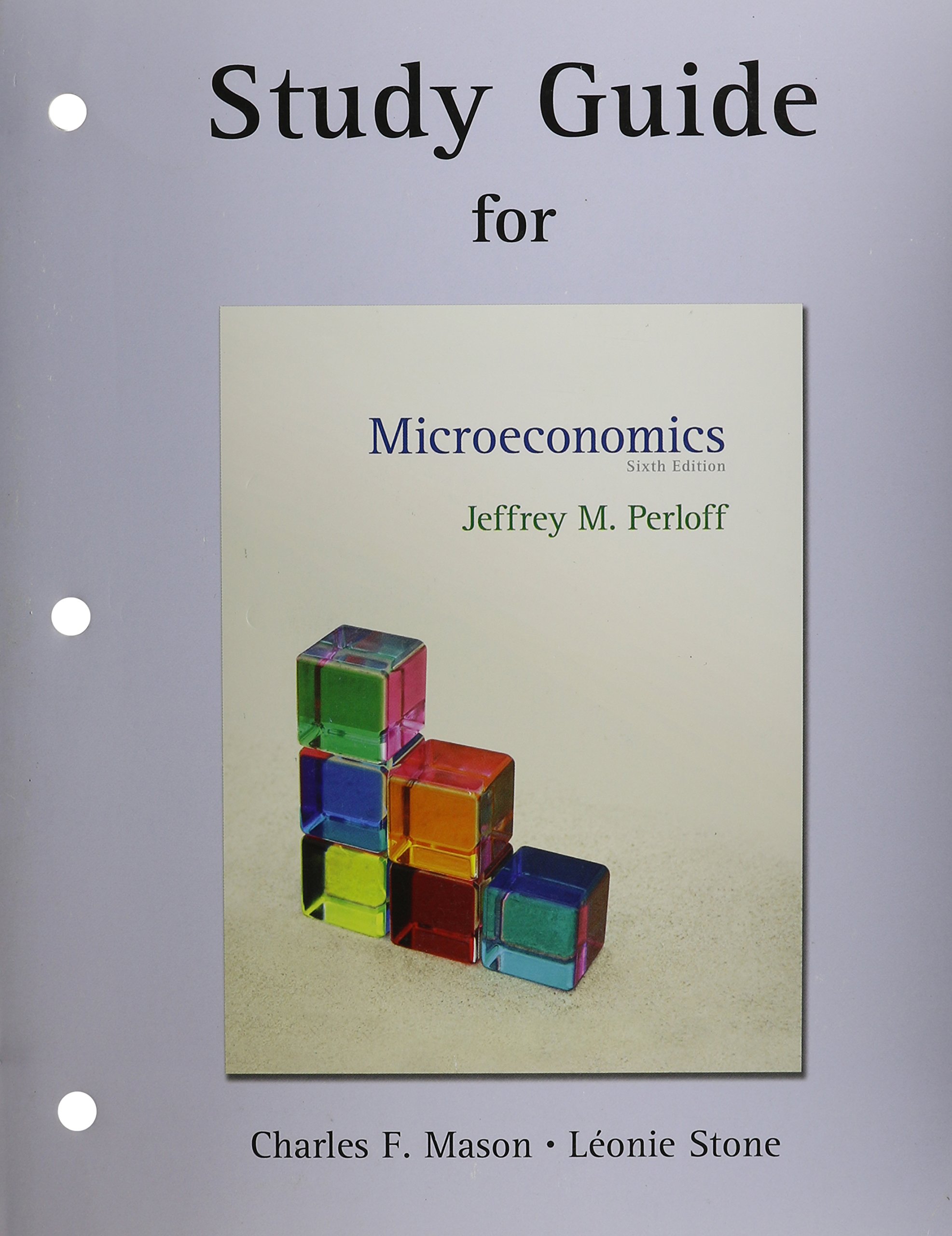 Study Guide for Microeconomics Paperback – May 11 2011. by Jeffrey M.  Perloff ...