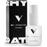 V Beauty Pure Nail Dehydrator, Gel &amp; Acrylic Nail Prep Dehydrator, 15 ML | Professional Nail Dehydrator, Removes Moisture and Oils, Non-Yellowing, Long Lasting Adhesion, Suitable for Home &amp; Salon Use