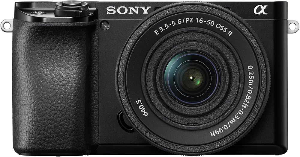 Sony Alpha 6100 APS-C Mirrorless with 16-50mm Power Zoom Lens 4K Eye AF