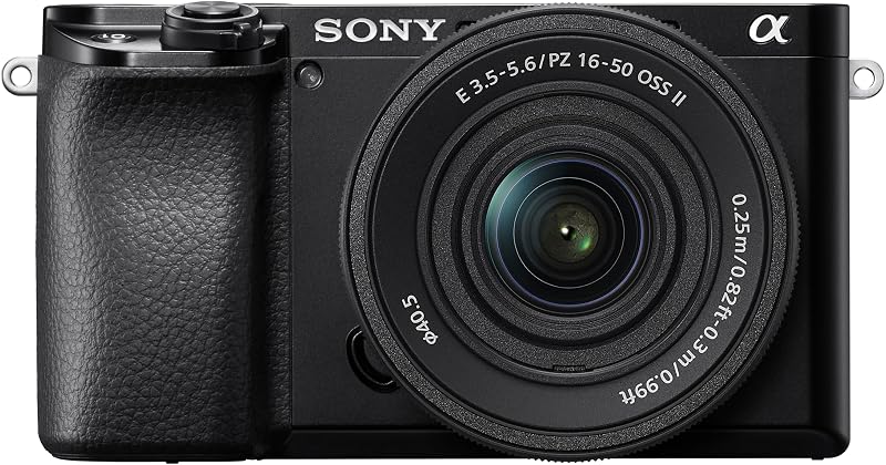 Sony Alpha 6100 APS-C Mirrorless with 16-50mm Power Zoom Lens 4K Eye AF