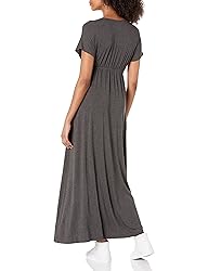 Amazon Essentials Women's Waisted Maxi Dress