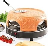 Progress EK4025PAR-R Pizza Maker Terracotta Cover 800W Black Mini Large Pizzas view 1