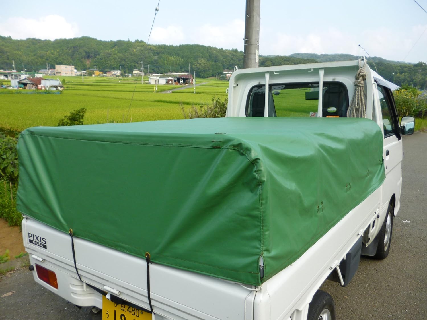 Amazon 軽トラック荷台シートスライド式 幌 アイボー 車 バイク 車 バイク