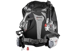 Mares Magellan BCD - Unisex Ultra-Lightweight Completely Foldable Scuba Diving Travel Jacket BCD