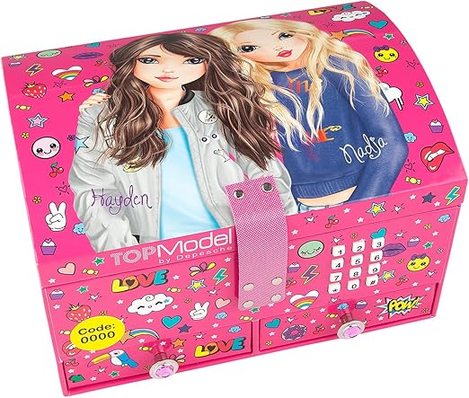 TOPModel 8745 - Medidas. Joyero con código y Sonido, diseño 2: Amazon.es: Juguetes y juegos