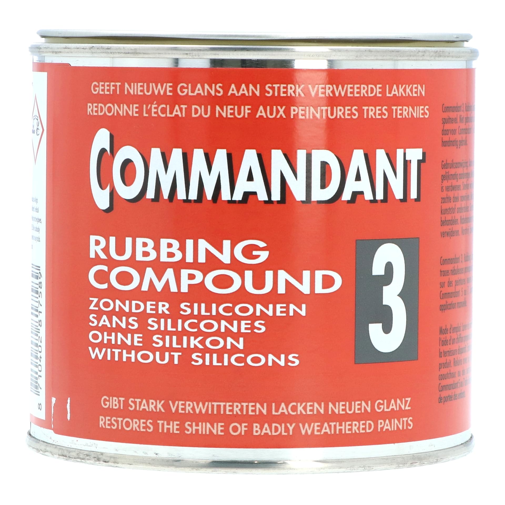 Commandant C35 Rubbing compound nr.3, red