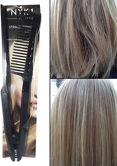 straightening thick hair