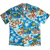 RJC Men's Hibiscus Hawaiian Islands Hawaiian Shirt