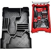 Tidy Tool Organizer for M12 3" Cutoff Saw and Milwaukee Packout compact Tool Box