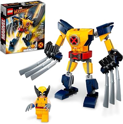 LEGO Marvel Wolverine Mech Armor 76202 Building Kit 141 Pieces 7+