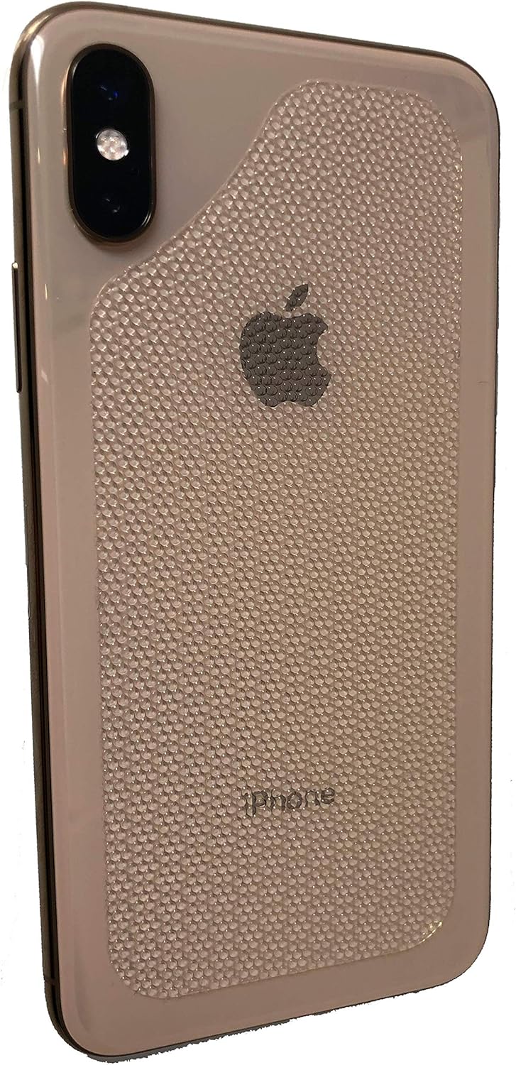 egrips Apple iPhone 6/s 7/s 8 X/s/r SE Skin, fits Plus/Max. Anti-Slip Protective Sticker Non-Slip Phone Grip for Bare Phone, Soft or Hard Shell Minimalist Case 2.125 x 5 inches - Crystal Clear