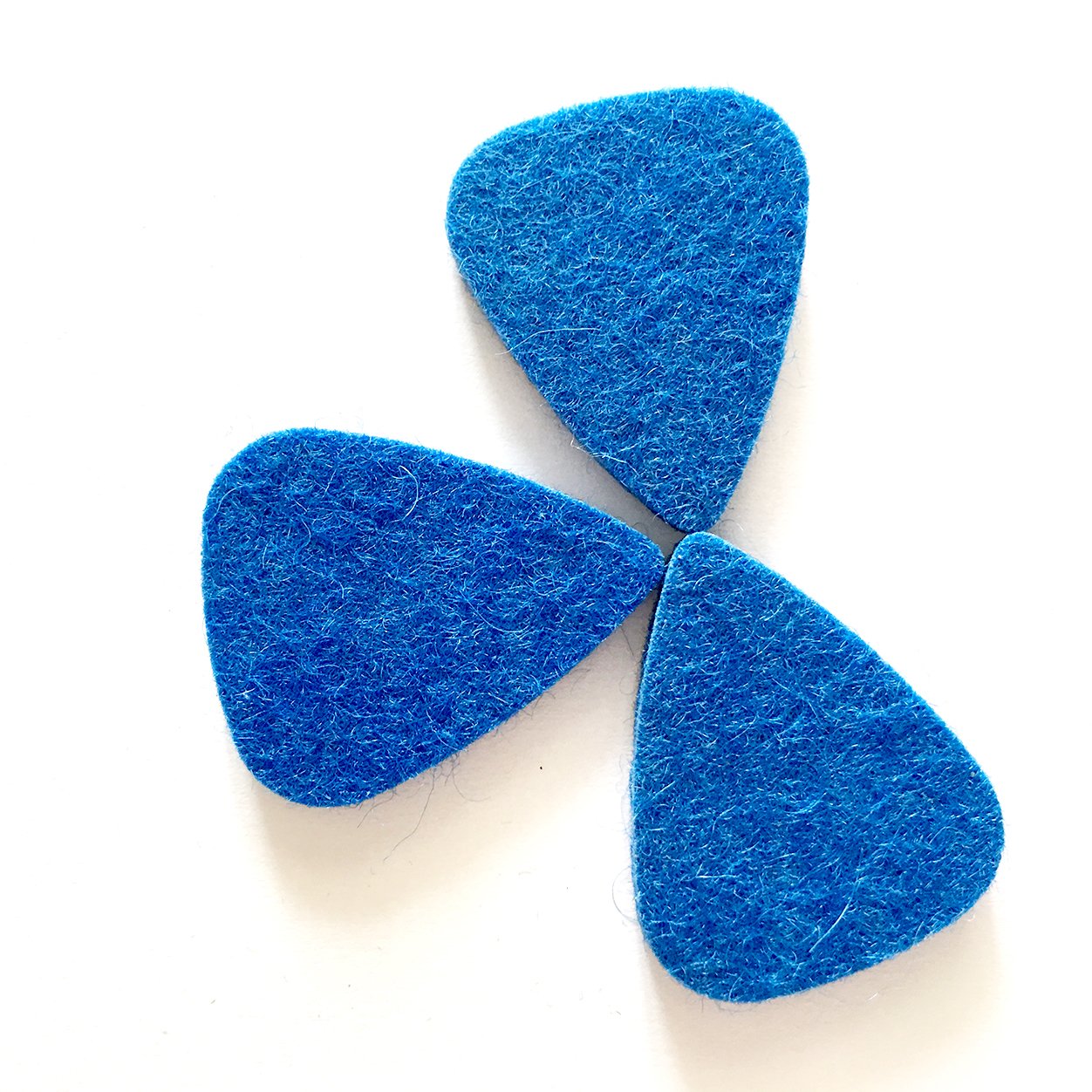 Felt Picks for Ukulele, Fiber Ukulele Picks, Uke picks (12pack, Mixed