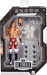 WWE Mattel Ultimate Edition Shawn Michaels Figure & Accessories view 2