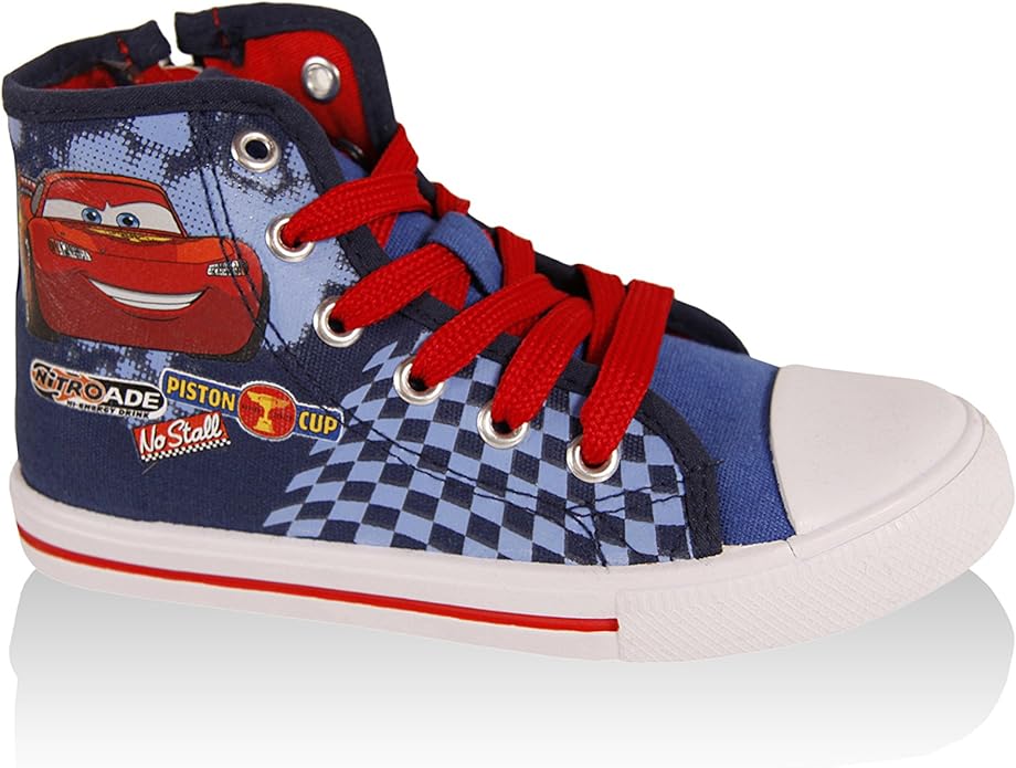 Disney Cars Rayo Mcqueen Zapatilla Alta Niños Amazon.es Zapatos y