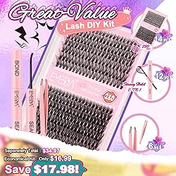EMEDA Lash Clusters 280pcs 50D 60D Individual